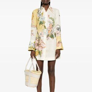 ALEMAIS Oleander mini dress